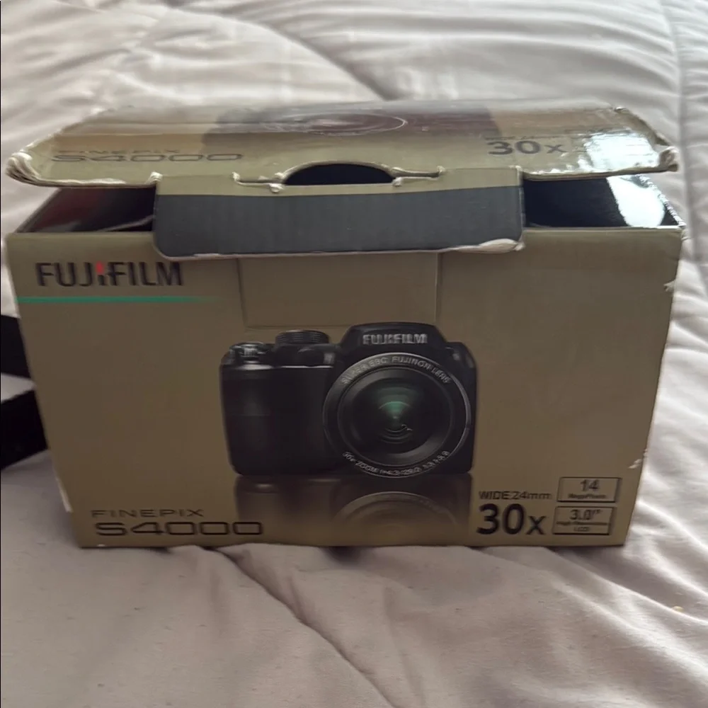 Fujifilm Digital Camera with Fujinon Lens - Black